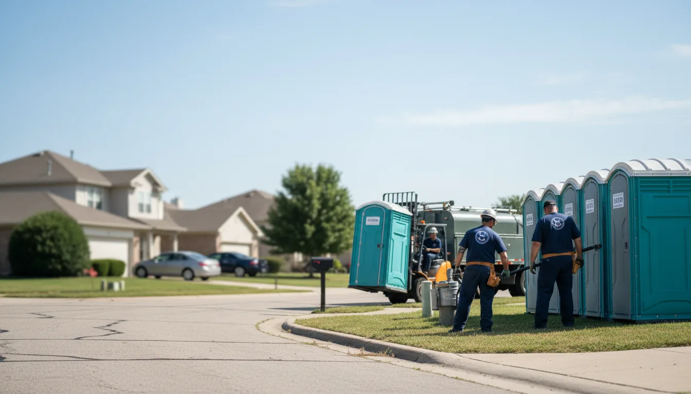 Porta Potty Rental in Delavan, IL near me